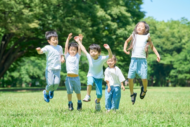 子どもたちの写真